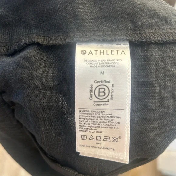 Athleta women’s 100% linen pants - Picture 6 of 6